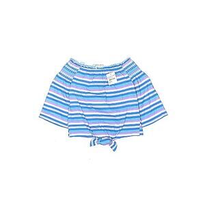Cloud Chaser Short Sleeve Blouse Size Large shirt top striped  (Kids)